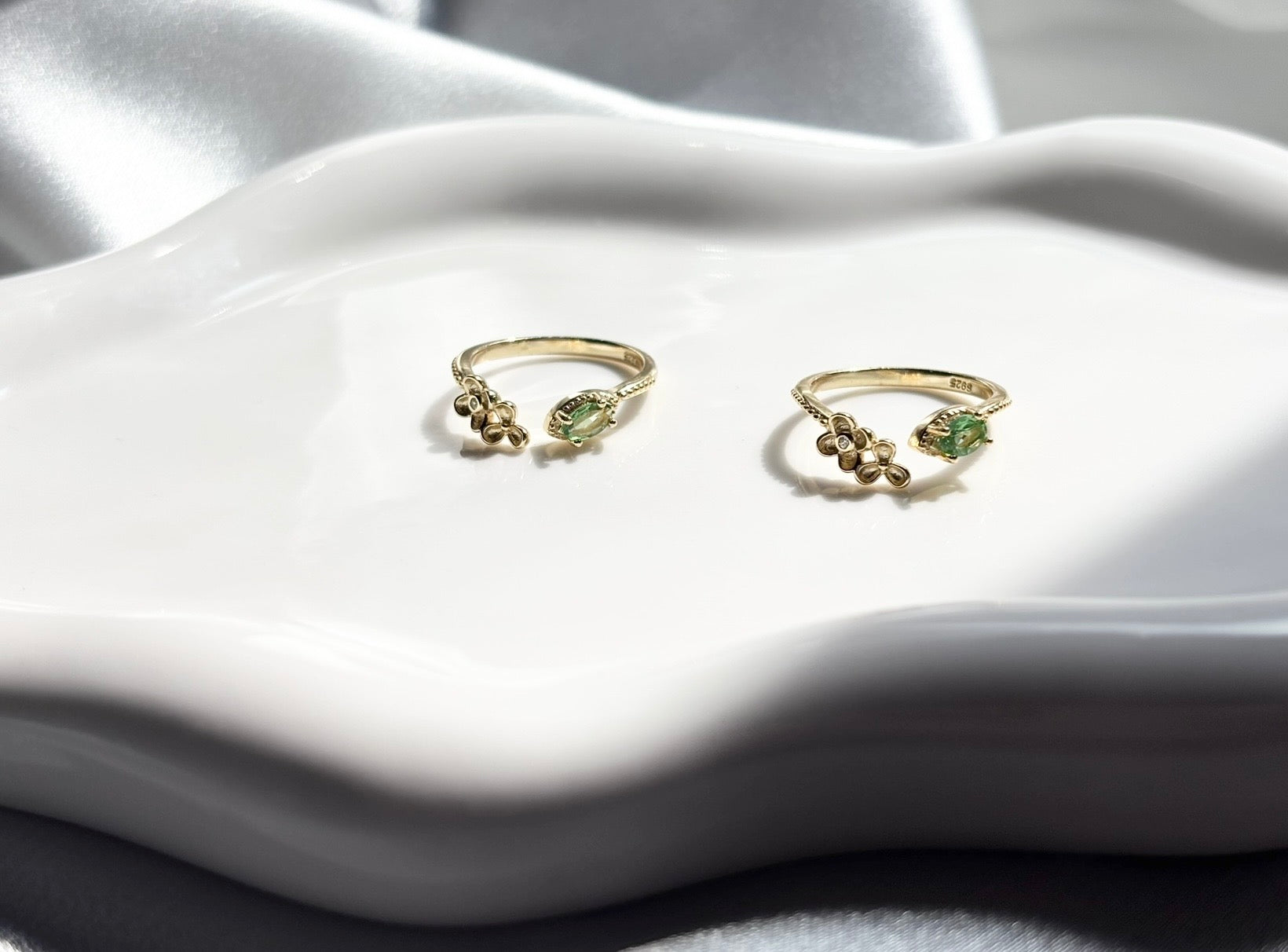 Tsavorite Ring