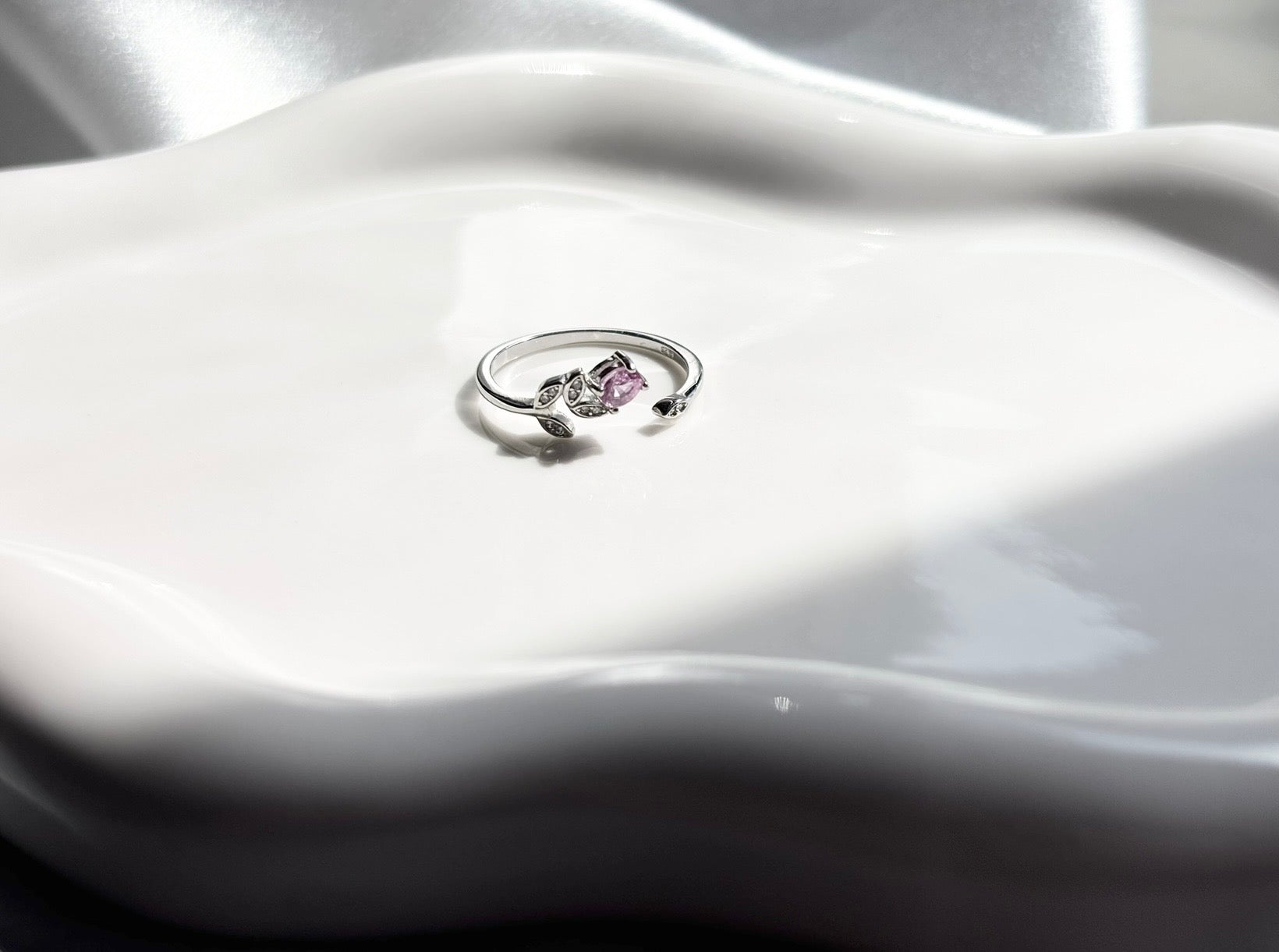 Pink Sapphire Ring