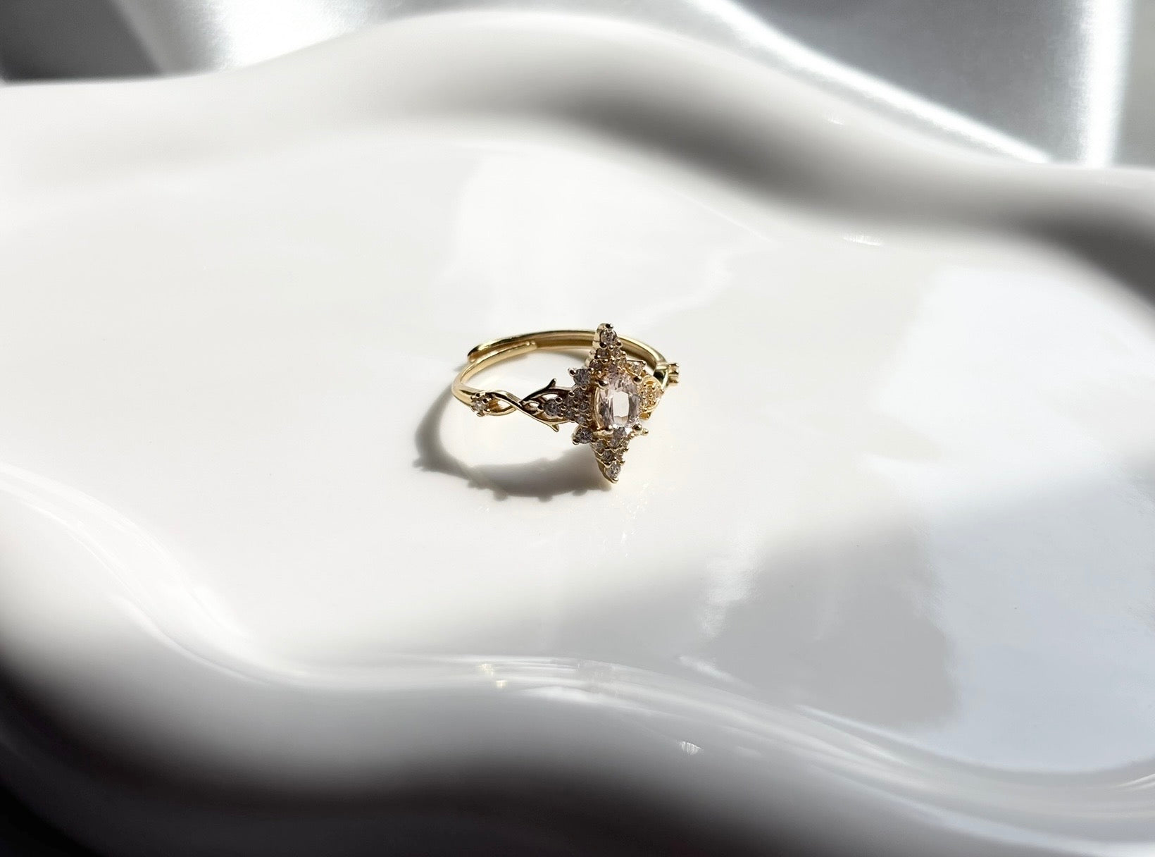 Morganite Ring