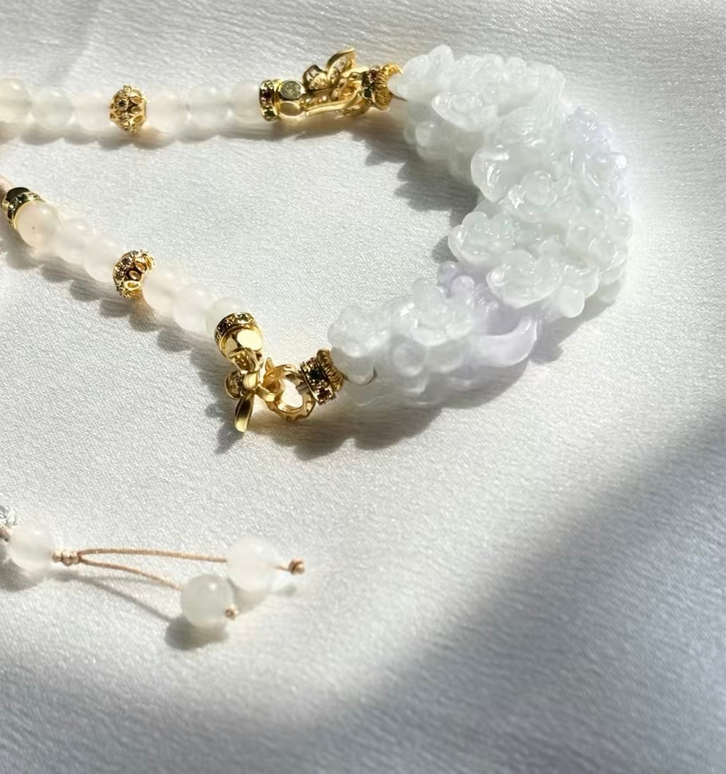 Enchanted Garden Jade Necklace
