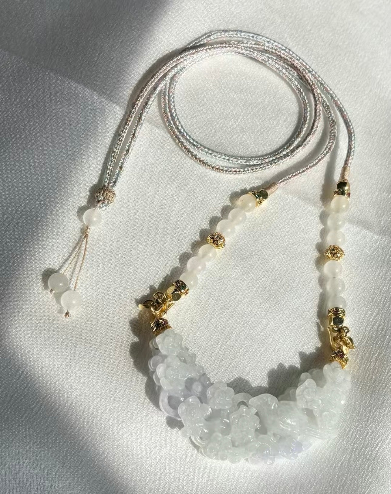 Enchanted Garden Jade Necklace