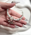 Light Apple Green Jade Bracelet