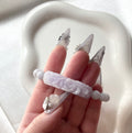 Lavender Peony Jade Bracelet