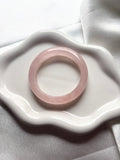 57 mm Rose Quartz Bangle