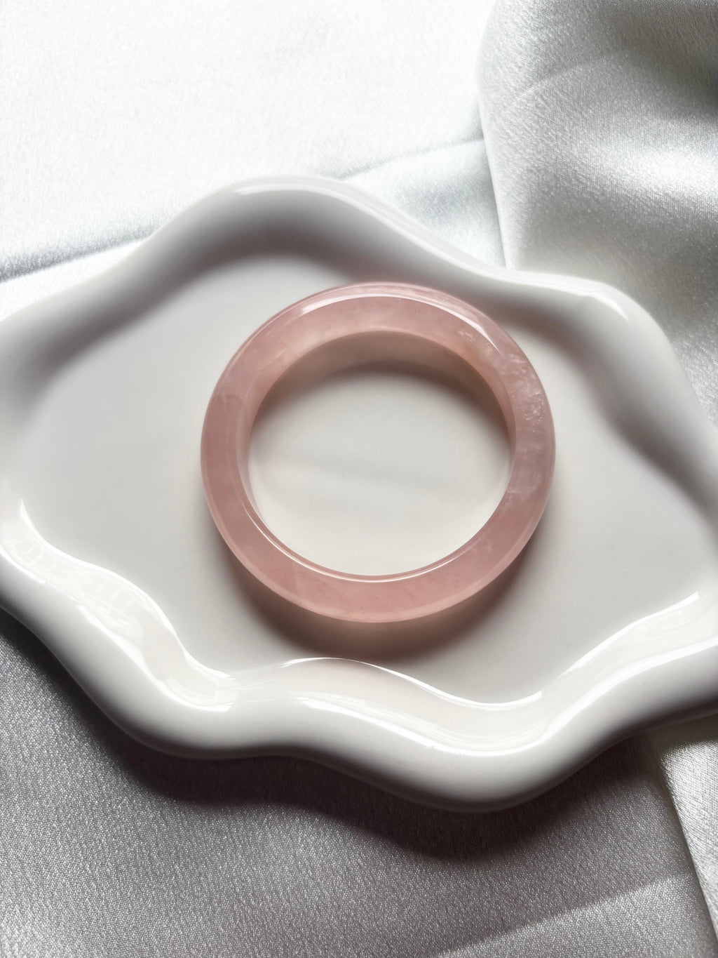 56.5 Rose Quartz Bangle